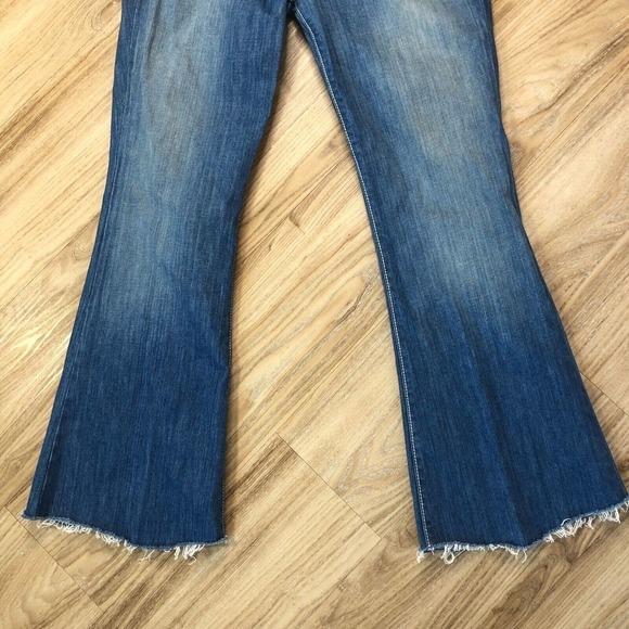 People's Liberation Jeans Womens Size 28 Janine Bell Bottom Flare Denim Pants - Picture 3 of 11